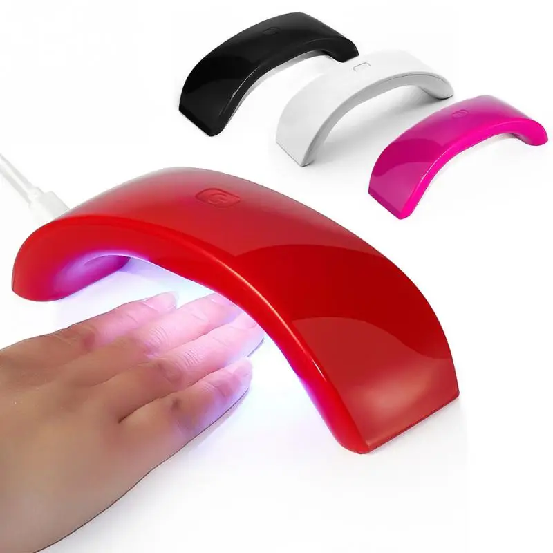 

12W LED UV Nail Dryer Portable Support USB LED Lamp Nail Dryer Curing For UV Gel Quick-Dry Support USB Charge #2