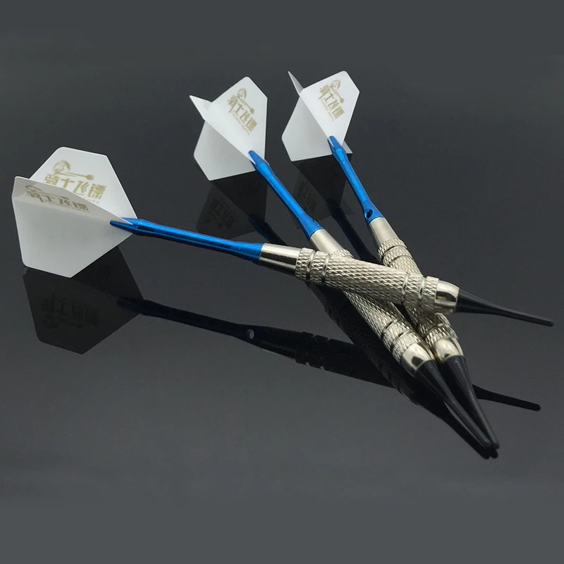 3 pcs/lot Soft Tip Darts Universal 2BA Four Kind Nice Flights Set Plastic Tips Points Needle Replacement for Electronic Dart A