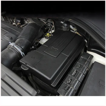 

lsrtw2017 abs fireproof car Battery positive pole nagative pole cover for volkswagen tiguan 2017 2018 2019 2020