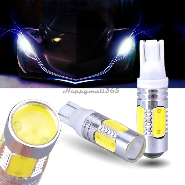 2014 new Auto light T10 7.5w car led light xenon wedge bulb 194 168 192 W5W lamp Interior