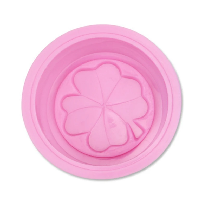 

Lucky Clover Silicone Cake Mold Soap Mold Handmade Soap 3d Flower Crafts Diy Kitchen Baking Cake Decorating Tools