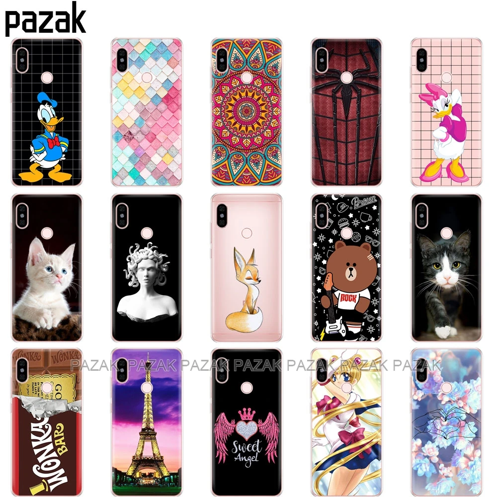 

case For Xiaomi Redmi Note 6 Pro Cases 6.26'' Silicon Soft TPU Back Cover For Xiaomi Redmi Note 6 Pro Case Note6 Pro 6Pro covers