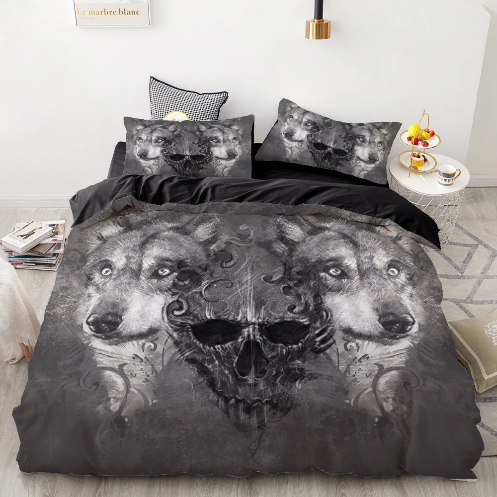 3D Print Bedding Set Custom,Duvet Cover Set King/Europe/USA,Comforter/Quilt/Blanket Cover Set,Animal White wolf Bedclothes 3D Print Bedding Set Custom,Duvet Cover Set King/Europe/USA,Comforter/Quilt/Blanket Cover Set,Animal White wolf Bedclothes