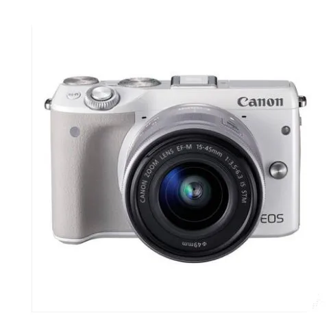 Белая камера CANON M3 с объективом 15 45 мм IS STM для EOS беззеркальная цифровая