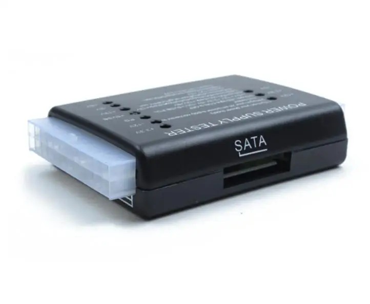 ATX силовой хост-тестер мощности компьютера 4PIN / 6PIN 8PIN HDD SATA power FLOPPY 20PIN 24PIN тестер