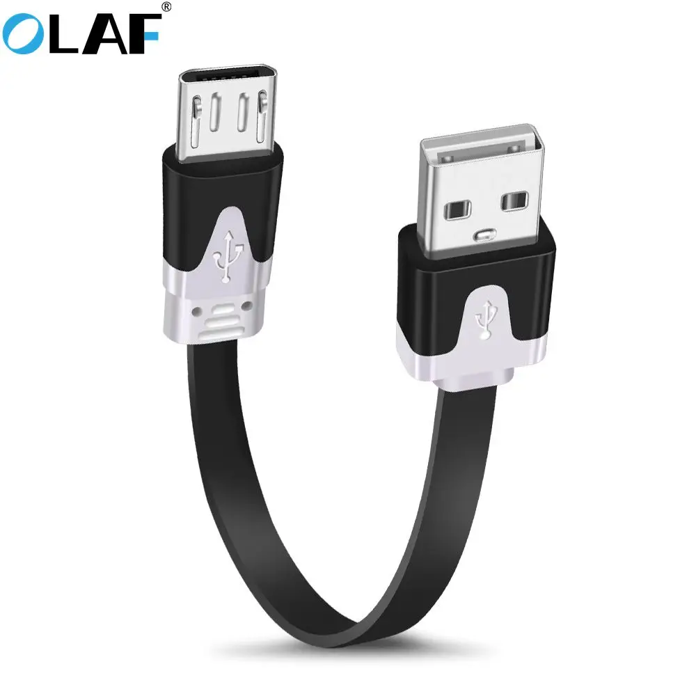 

OLAF Micro USB Cable For Samsung Xiaomi Redmi Fast Charging Flat Microusb Data Charger Cord Android 1m/2m/3m Mobile Phone Cables