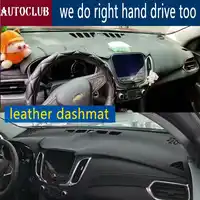 For Holden Chevrolet Equinox 2018 2019 Leather Dashmat Dashboard Cover Car Pad Dash SunShade Carpet Accessories LHD+RHD