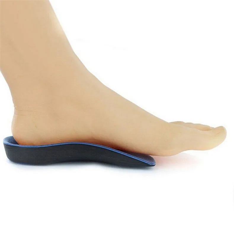 2016 New Camping Hiking Walking 1pair 3D Premium 3-4 Orthotic Insole Shoe Cushion Arch Support Flat Feet Pronation Free Shipping (12)