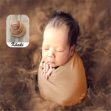 Новорожденный реквизит для фотосъемки, вязаный мягкий стрейч реквизит для фотосъемки детские одеяла новорожденный реквизит для фотосъемки новорожденный шаль стрейч