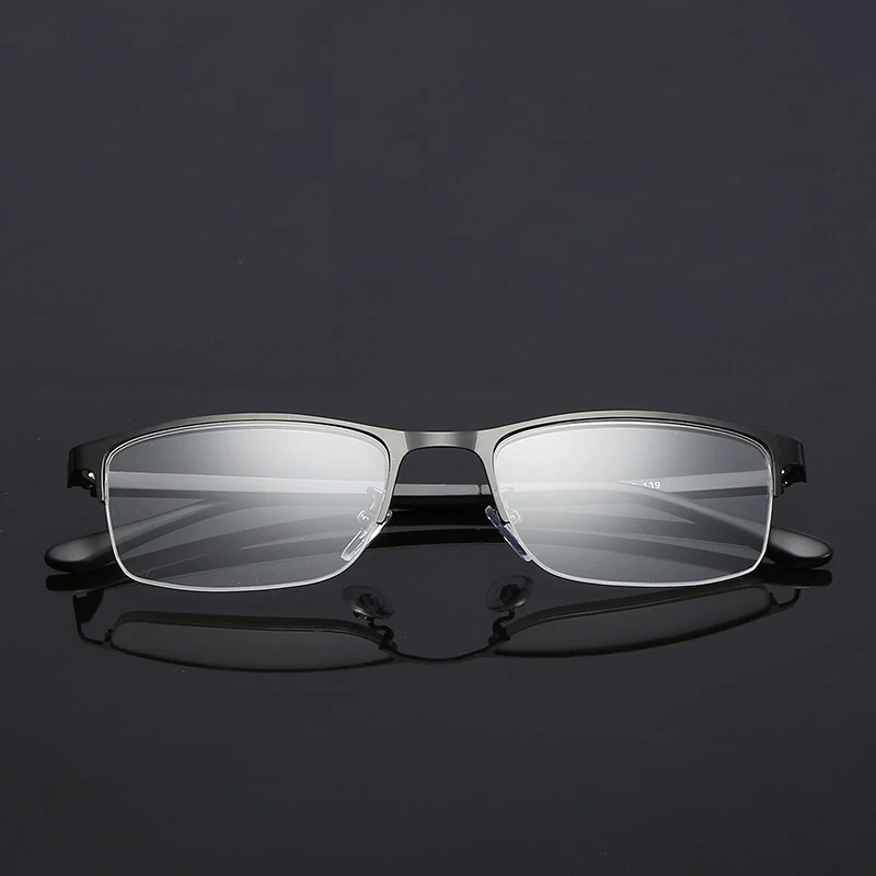Xinfeite очки для чтения Новая мода Металл Половина рамки градиент предотвратить усталость для пожилых мужчин и женщин X5
