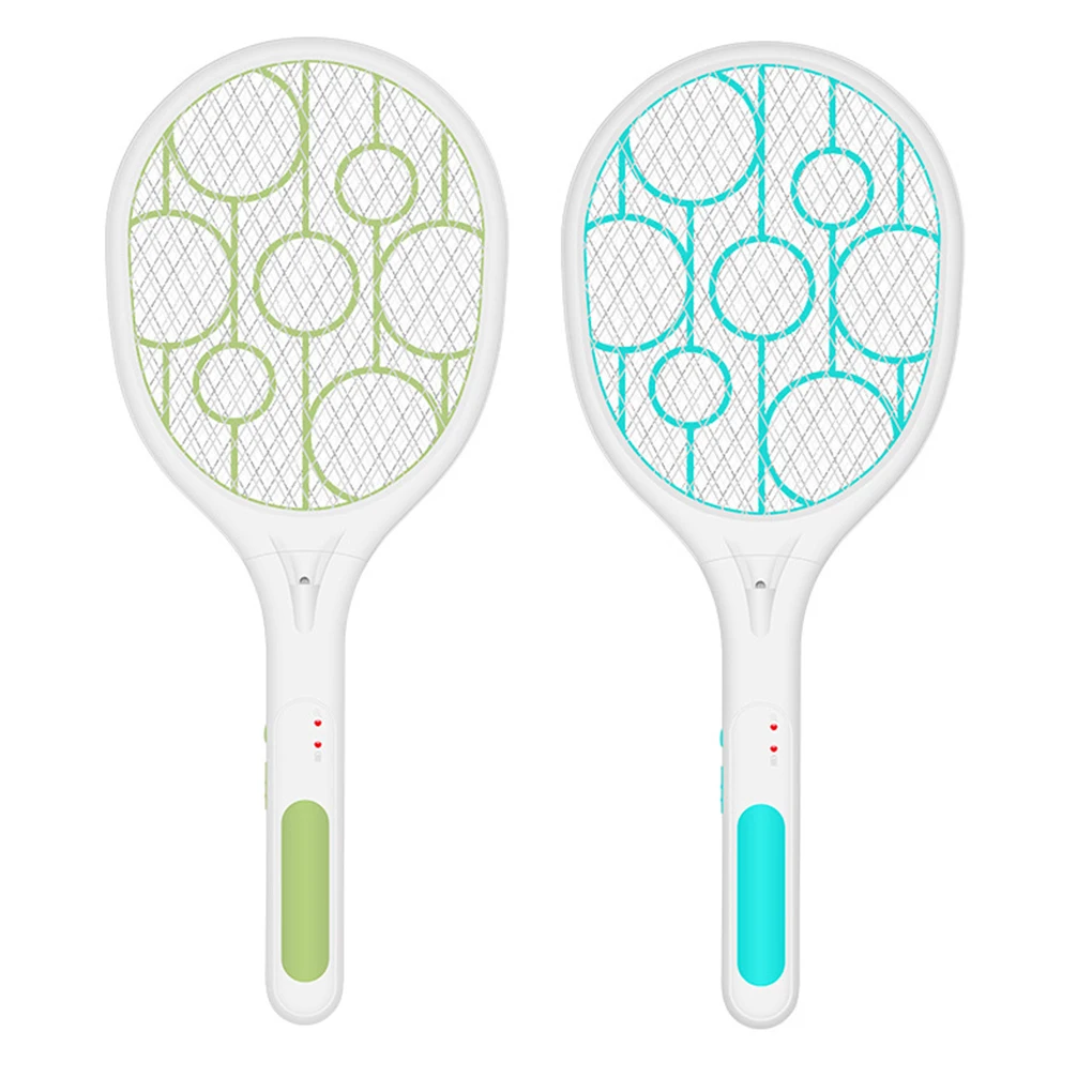 

New USB Rechargeable Electric Fly Pat Household Insect Racket Killer Swatter Bug Mosquito Handheld Racket