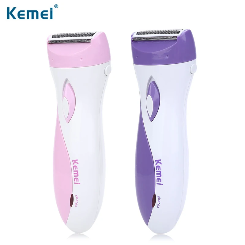 Kemei Эпилятор перезаряжаемый эпилятор для удаления волос Водонепроницаемая электробритва для женщин Бикини подмышек средства для ухода за телом женские салонные инструменты 40D