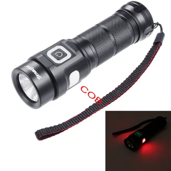 

4000Lumens COB L2 LED flashlight Torch Micro USB rechargeable focusing tactical flashlight 3 Modes Lanterna for Camping