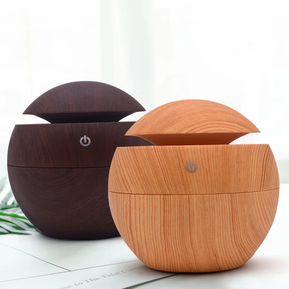 Harga Pivoka Usb Aroma Minyak Esensial Diffuser Ultrasonic Cool Mist Humidifier Air Purifier 7 Warna Perubahan LED Malam untuk Kantor Rumah