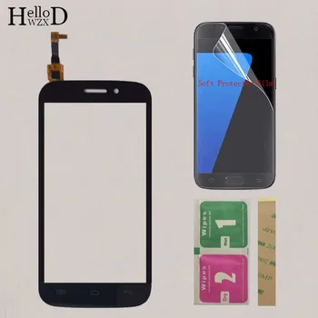 

5'' Mobile Touch Screen For Wiko Stairway Touch Screen Digitizer Panel Front Glass Repair Part + Protector Film 3M Glue