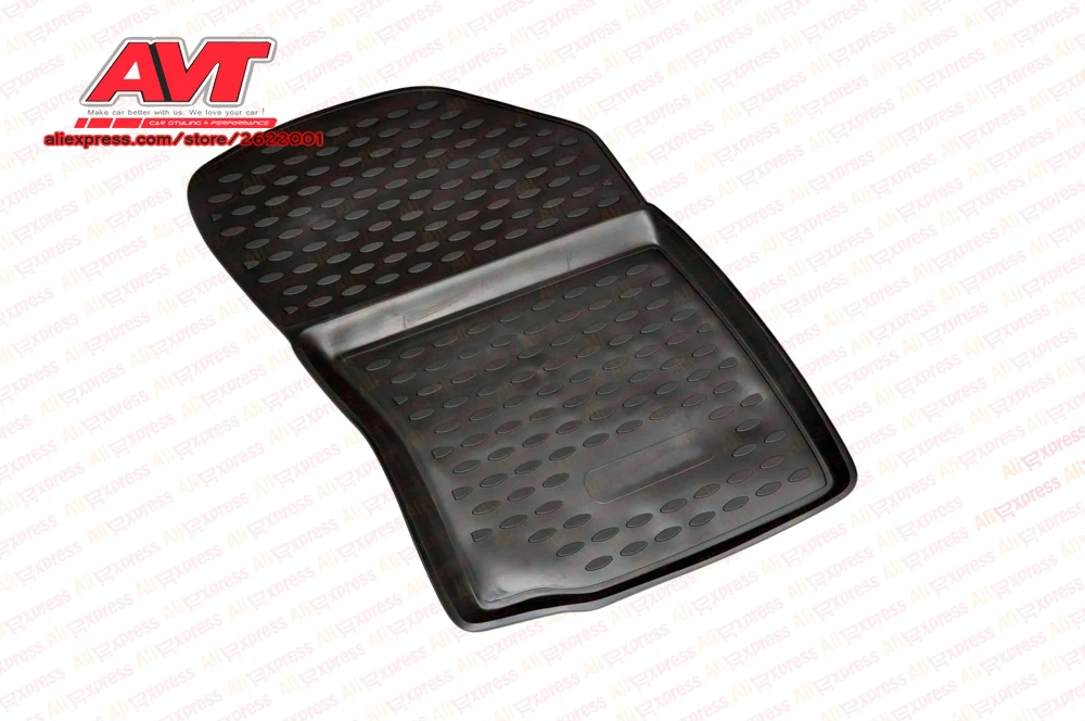Коврики для Mitsubishi Outlander 2012 2015 2 WD 4 шт. резиновые коврики противоскользящие