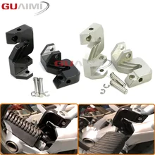 Mudança de apoio para os pés do passageiro da motocicleta para bmw r1200gs 2005-2012 r1200gs adv 2006 2007 2008 2009 2010 2011 2012 2013
