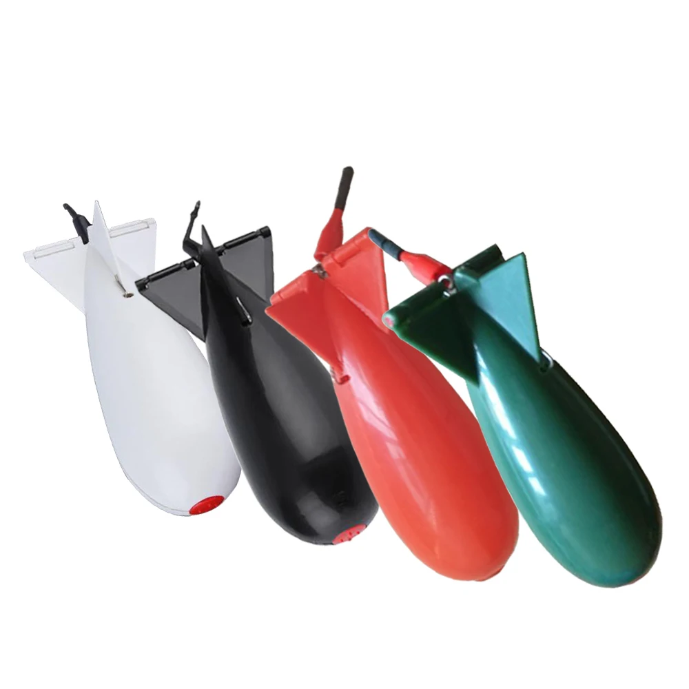 

2pcs 5 Colors 150MM Carp Fishing Large Rockets Spod Bomb Fishing Tackle Feeders Float Bait Holder Maker Tool Accessories Feeders