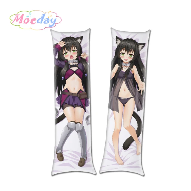 2019 How Not to Summon a Demon Lord Anime Characters Rem Galleu ; Shera L. Greenwood Hugging Body Pillow Cases