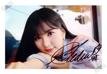 

signed GFRIEND Eun Ha Jung Eun Bi autographed photo 6 inches freeshipping 11201701