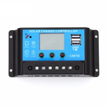 

XINPUGUANG 20A 12V OR 24V Controller for Solar panel module solar cell DIY solar kits of boat yacht RV motorhome solar panel