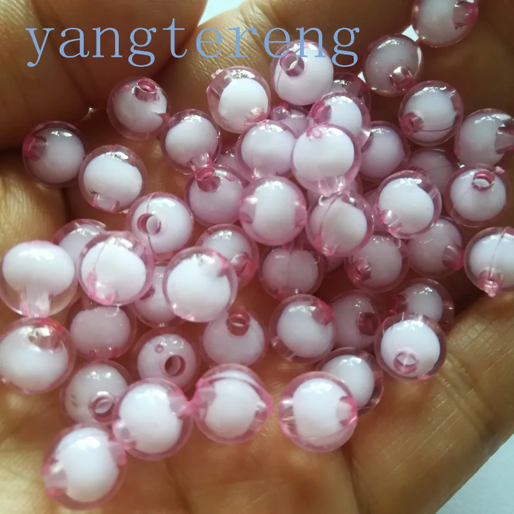 

10mm earth beads in the beads acrylic beads A material DIY handmade bead material