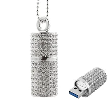 Necklace Jewelry Pendrive Gift 3.0 USB Flash Drives pen drive memory stick 8GB 16GB 32GB 64GB