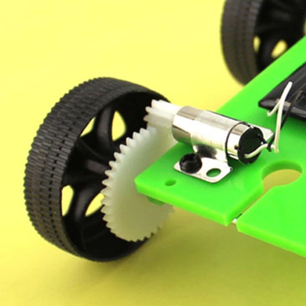 Горячая мини-игрушка на солнечных батареях DIY автомобильный набор Детский развивающий гаджет хобби забавные игрушки на открытом воздухе
