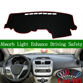 

For lifan 530 2014 Dashboard Cover Sun Shade Non-slip Dash Mat Pad Carpet Car Stickers Interior Accessories