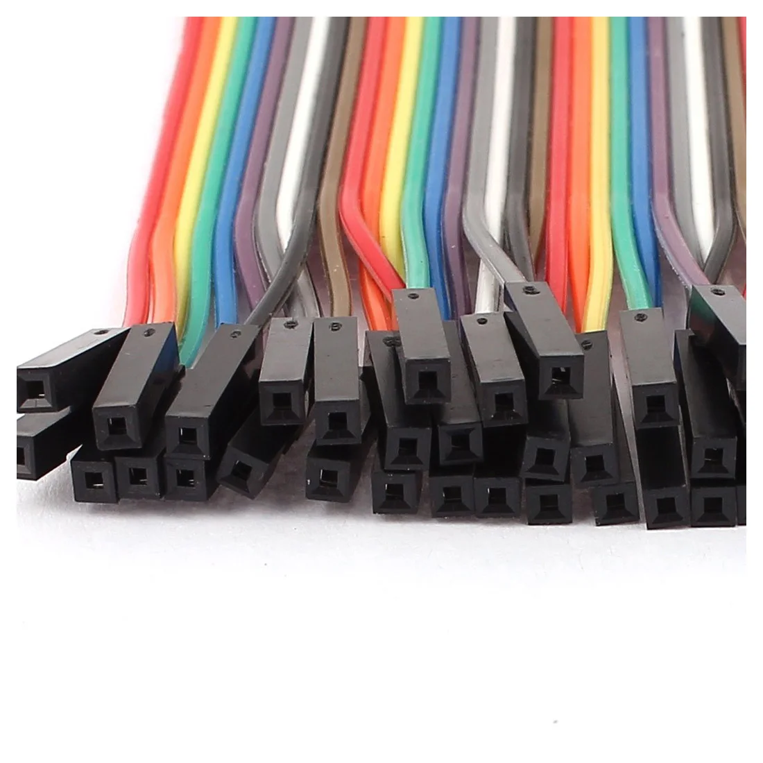 

Promotion! 1 Row(40pcs) Male to Female Breadboard Jumper Wire Cable 21.5cm Long