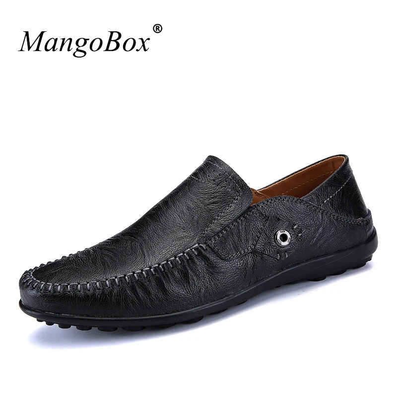 

Fashion Casual Shoes For Male Slip-On Footwear Men Black Brown Loafers Mens Comfortable Walking Sneakers