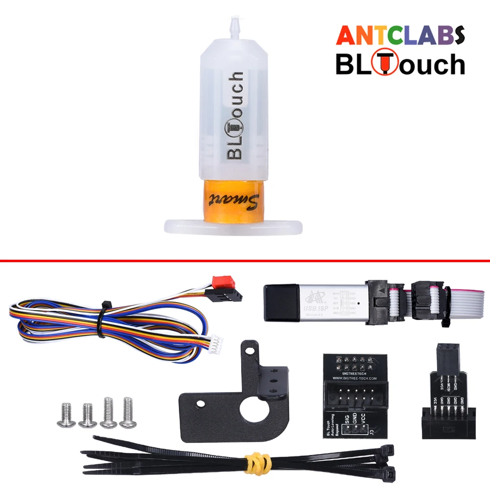 Best ANTCLABS BLTouch V3.0 Auto Leveling Sensor Kit BL Touch Sensor 3D Printer Parts Auto Bed Leveling For Ender 3 Pro CR 10 SKR V1.3