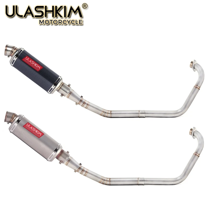 

Motorcycle Full Exhaust Escape System Modifed Middle Link Pipe Slip On For yamaha YZF-R15 R5 MT-15 MT 15 125 2008-2017