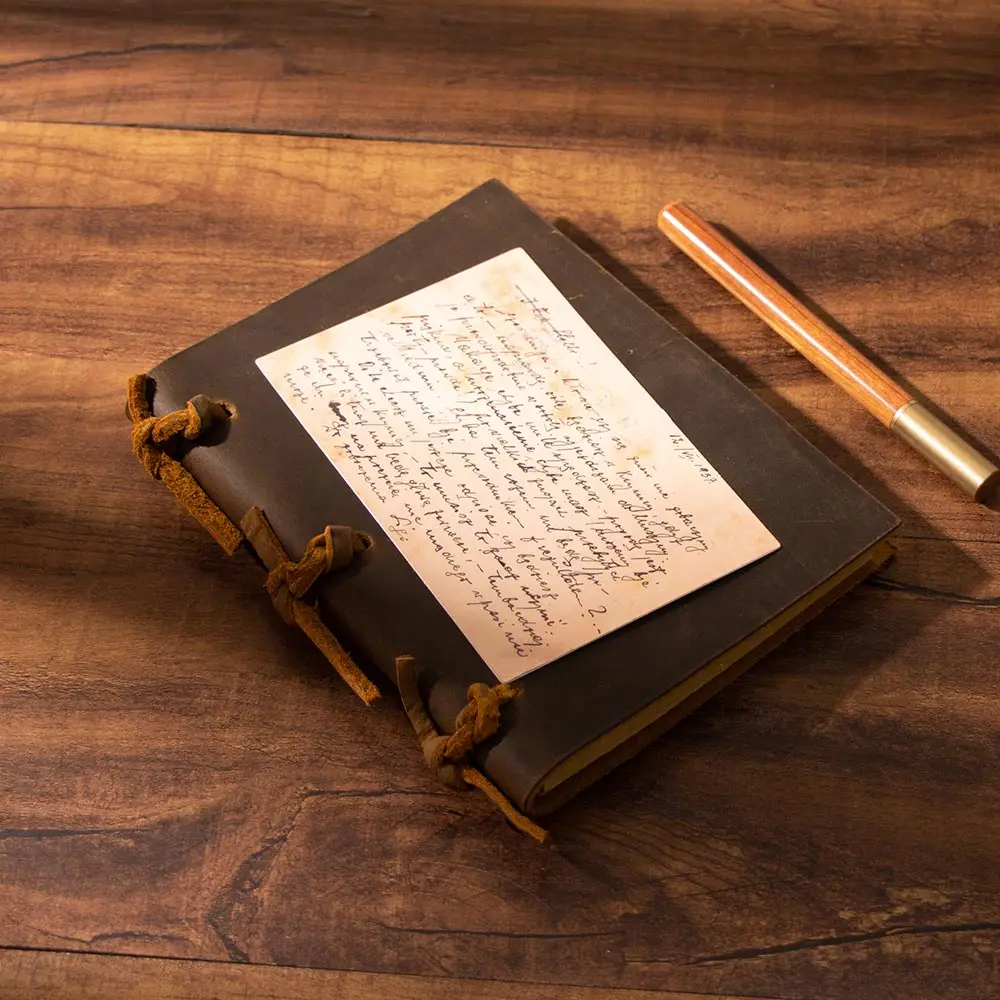 vintage handmade Blank Diaries Journals notebook note book genuine