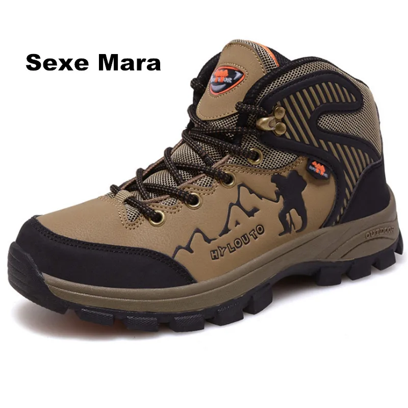 

2017 Hot sale winter Men couples shoes winter outdoor High help leather Casual Single shoes warm chaussure homme zapatos mujer