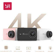 Xiaomi YI 4K Action Camera Camcorder Ambarella A9SE Cortex A9 ARM 12MP CMOS 2 19 155