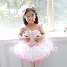 Южная Корея розовый От 4 до 7 лет детская балетная юбка-пачка Танцы платье, для девочек платье для танцев, детская юбка Размер: м-XXL