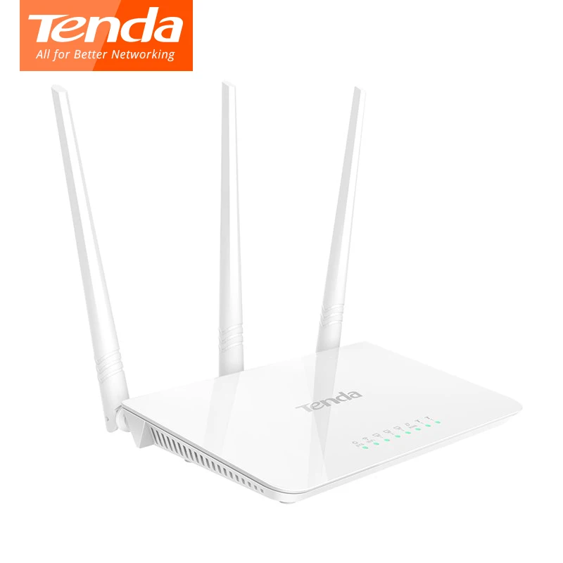 Tenda F3 300Mbps Wireless WiFi Router, Multi Language