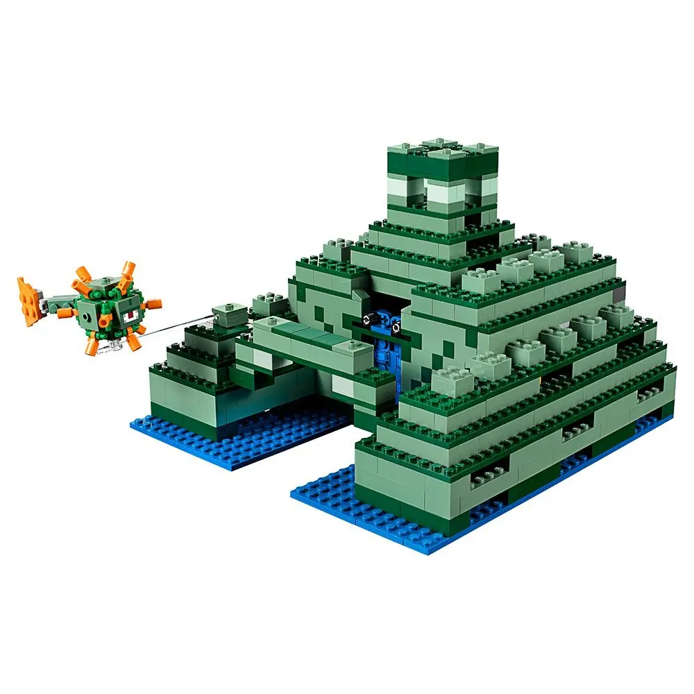 

10734 The Ocean Monument Compatible with Legoing Minecraft Block Set Creative Building Toy 1134Pcs