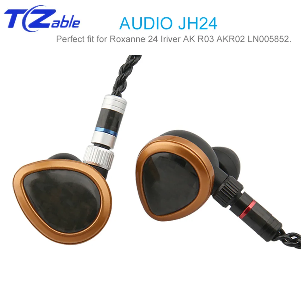 DIY Headphone Upgrade Cable XLR Earphone Pin Splice Connector For JH AUDIO JH24 Audio Jack Audio Adapter Black Silver