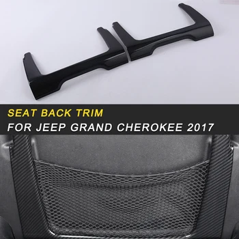 

Front Seat Back Frame Trim Covers Stickers Interior Accessories for Jeep Grand Cherokee 2017 Auto Car-styling