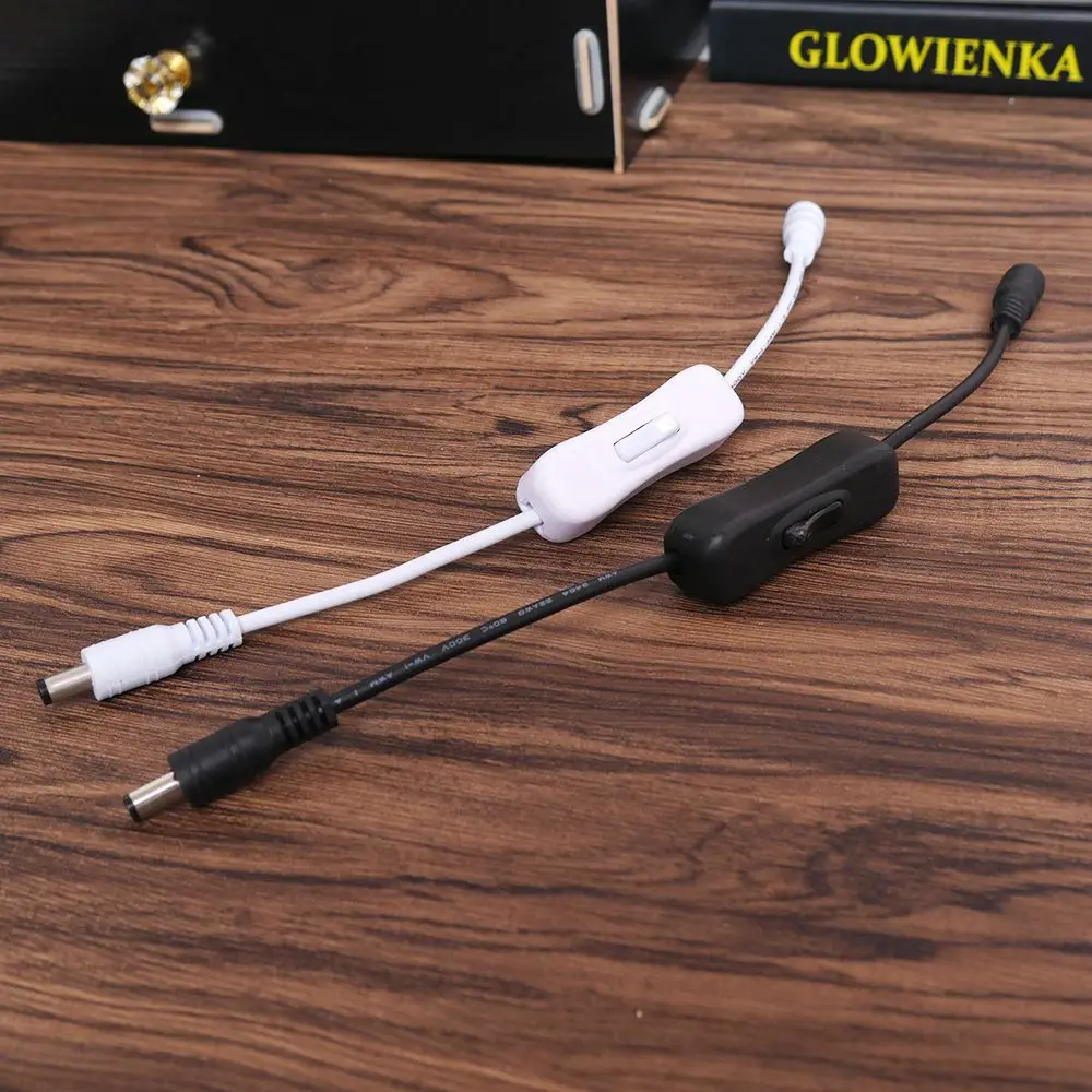 

LED Strips 12V In-line On/Off Switch With Male/Female 2.1mm/5.5mm Connectors New