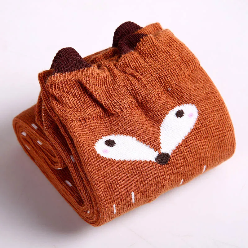 Girls Spring Autumn Tights Cartoon Cat Baby Girl Pantyhose Warm Knitted Cotton Cute Kids Stockings Baby Pantyhose Meia BB3111 (33)