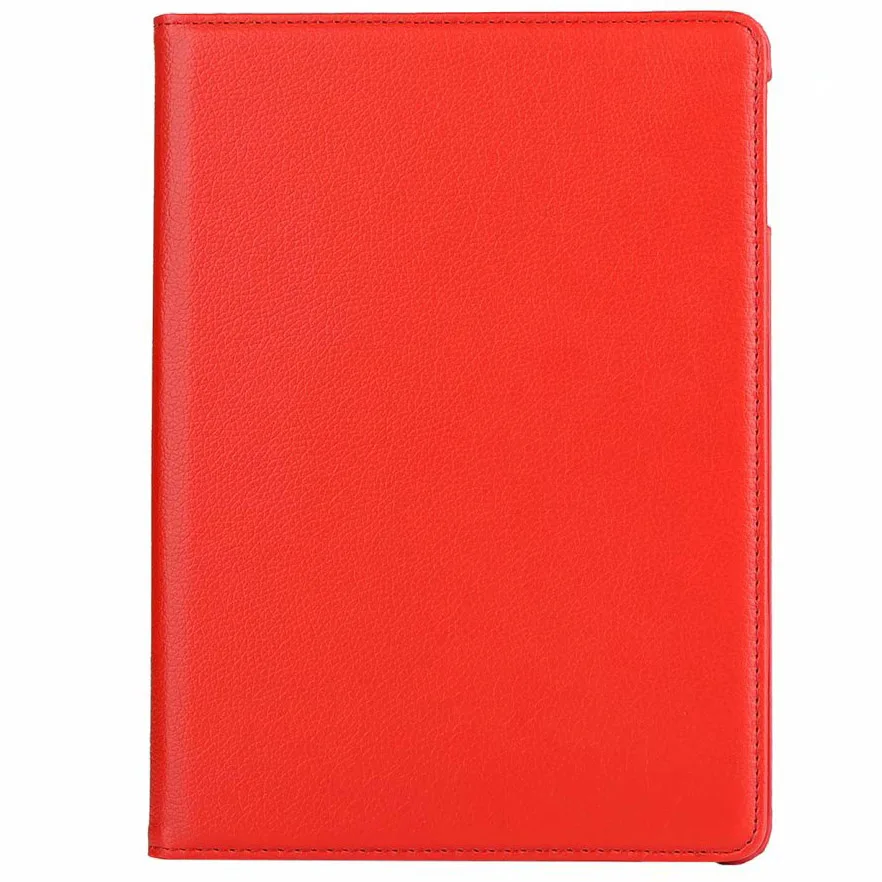 360 градусов вращающийся кожаный Smart Cover чехол для Apple iPad 9,7 A1822 A1823 A1893 A1954 5th 6th 5 6 поколения Funda - Цвет: Red
