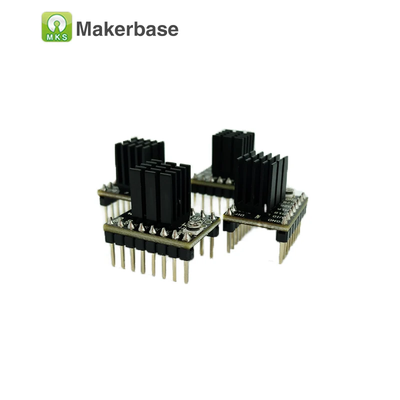 Prix pour 3D imprimante pièces StepStick 4 pcs MKS TMC2100 moteur pas à pas pilote ultra-silencieux contrôleur protection supérieure Prix pour 3D imprimante pièces StepStick 4 pcs MKS TMC2100 moteur pas à pas pilote ultra-silencieux contrôleur protection supérieure
