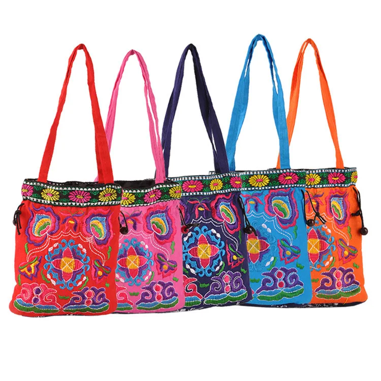 تطريز أنيق المنزل تخزين يوم براثن! الأزهار المطرزة الشاي/القهوة/الحلوى الأعلى-حقائب بيد عارضة قماش لطيف محفظة نسائية للعملات المعدنية