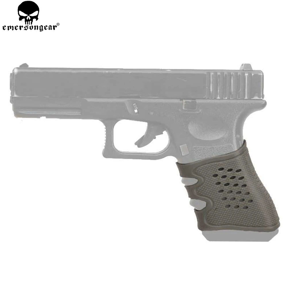 EMERSONGEAR Glock противоскользящая резиновая рукоятка для 17 19 20 21 тактическая пистолета