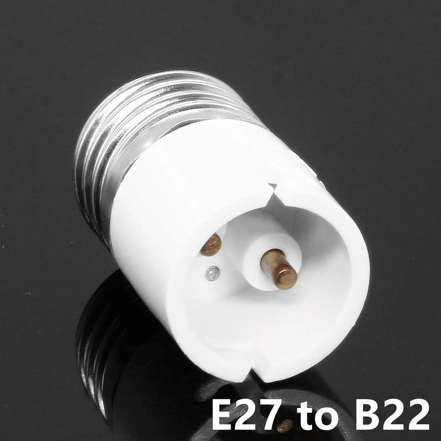 RGB светодиодный лампы E14 к E27 B22 GU10 конвертер для Светодиодный светильник адаптер преобразования разъем Материал огнестойкий адаптер держатель лампы