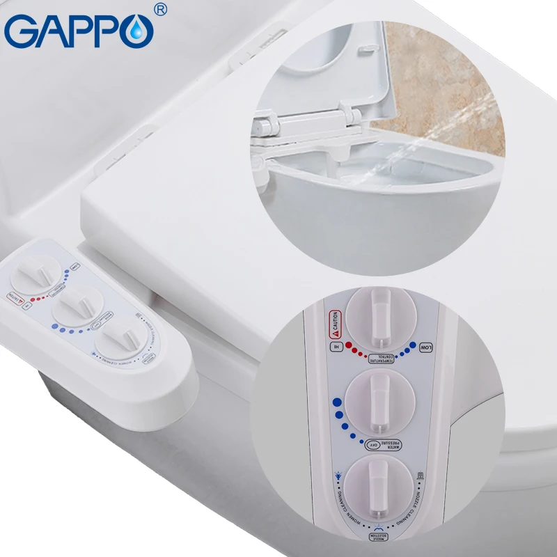 Сиденье для унитаза GAPPO Y82535 интеллектуальное сиденье с простой очисткой ванной