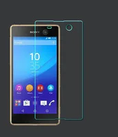 Закаленное стекло 2.5D для Sony Xperia Dual M5 Взрывозащищенная защитная пленка высокого